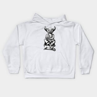 Skate Meditation Kids Hoodie